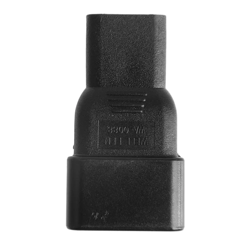 Штепсельная Вилка OOTDTY IEC 320 3 Pin C13 Female To C20 переходник для источника питания переменного тока новинка