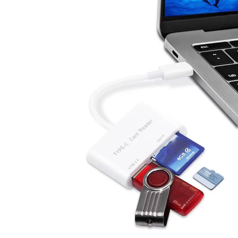 USB 2 0 концентратор Type C мульти порт SD/карта mirco SD ридер OTG адаптер для Android и