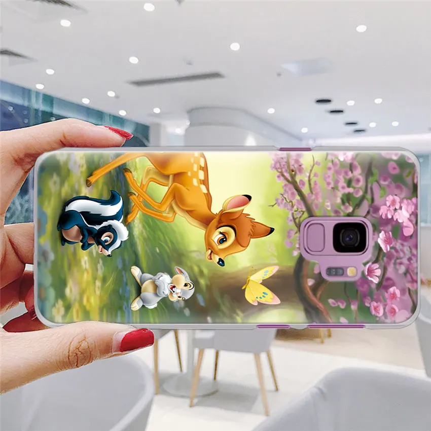 Бэмби Thumper чехол для телефона для samsung Galaxy S10e S10 плюс S7 S8 S9 Plus, Note 8, 9, 10, плюс M10 M20 M30 жесткий чехол Coque