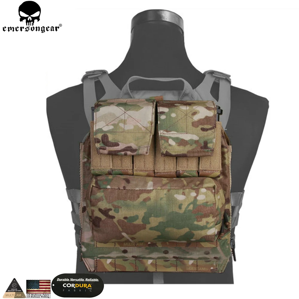 EMERSONGEAR рюкзак на молнии для AVS JPC 2 0 жилет охоты страйкбола пейнтбола черный