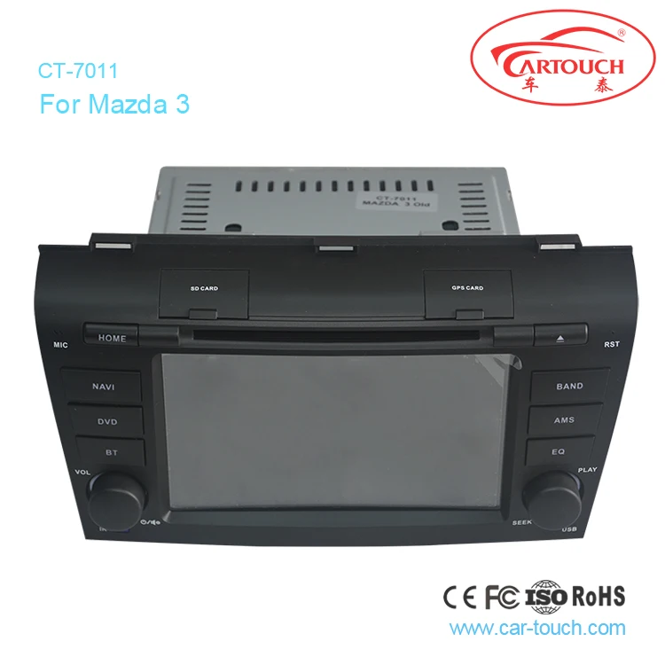 Автомобильный стерео GPS навигатор 7 дюймов для MAZDA OLD 3 Bluetooth A2DP DVD плеер
