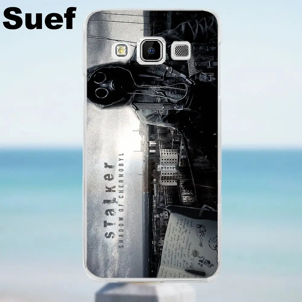 Мягкий Силиконовый ТПУ прозрачный узор S. t. a. l. k. e. r для Galaxy Alpha Core Prime Note 2 3 4 5 S3 S4 S5 S6