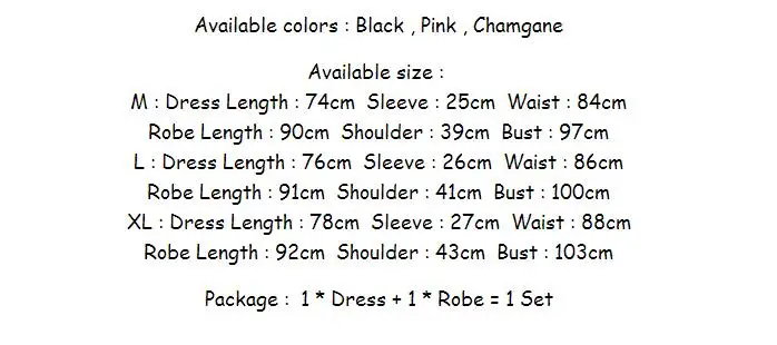 yomrzl A465 New arrival summer and autumn women's robe set sexy mini sleep dress daily one piece lingeries | Женская одежда