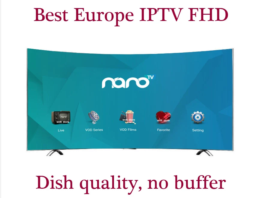Nano IPTV подписка FULL HD Спорт irtv Европейский, французский italain Великобритания Германия арабский код IPTV Спорт взрослые канал