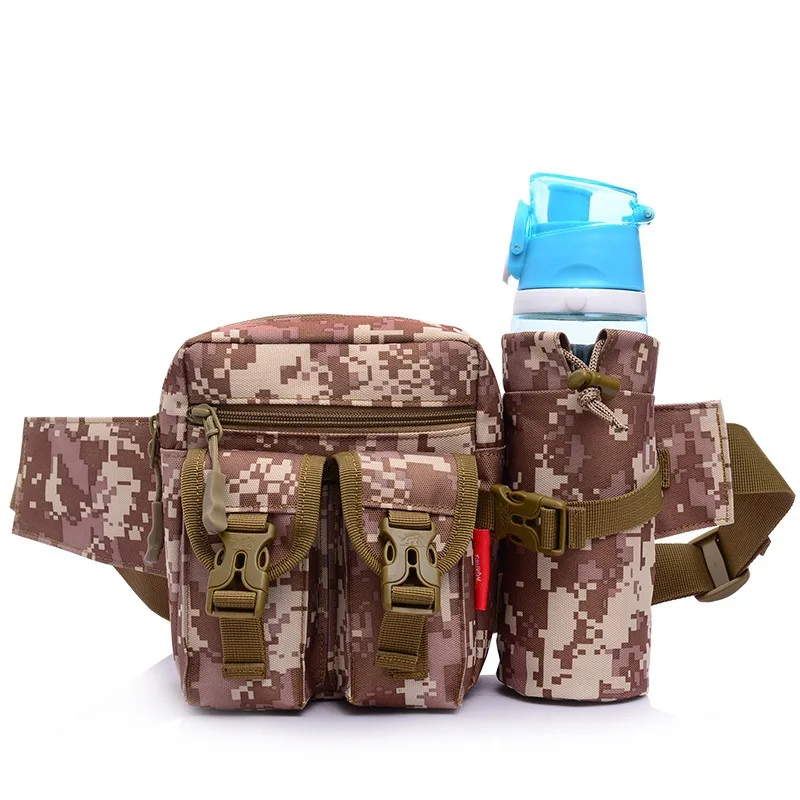 Khaki Digital Camo TANLUHU 328 Мужская и женская сумка через плечо на поясе Съемная водонепроницаемая сумка для велоспорта тактический охотничий камуфляж, лесная местность сумка - Цвет: Khaki Digital Camo