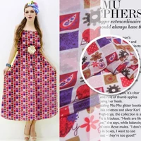 leolin fun in the patchwork multicolour print crepe de chine satin 100 silk fabric for dress material1 50cm