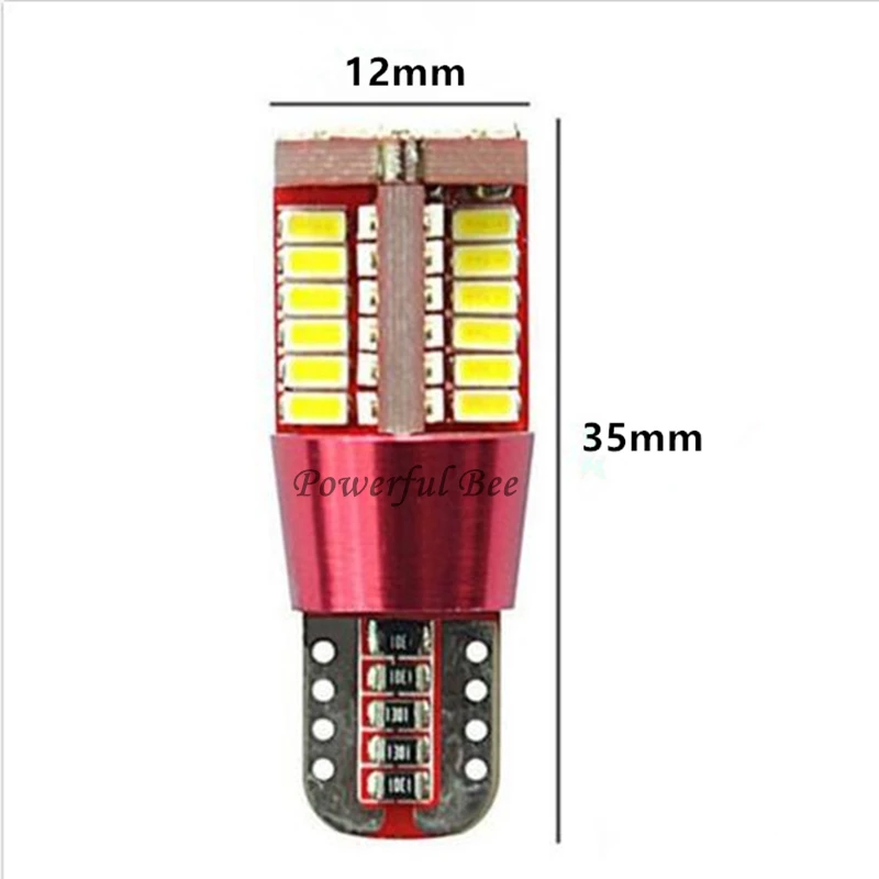 2 x CANBUS T10/w5w/194 57SMD без ошибок белые янтарные желтые светодиодные габаритные огни