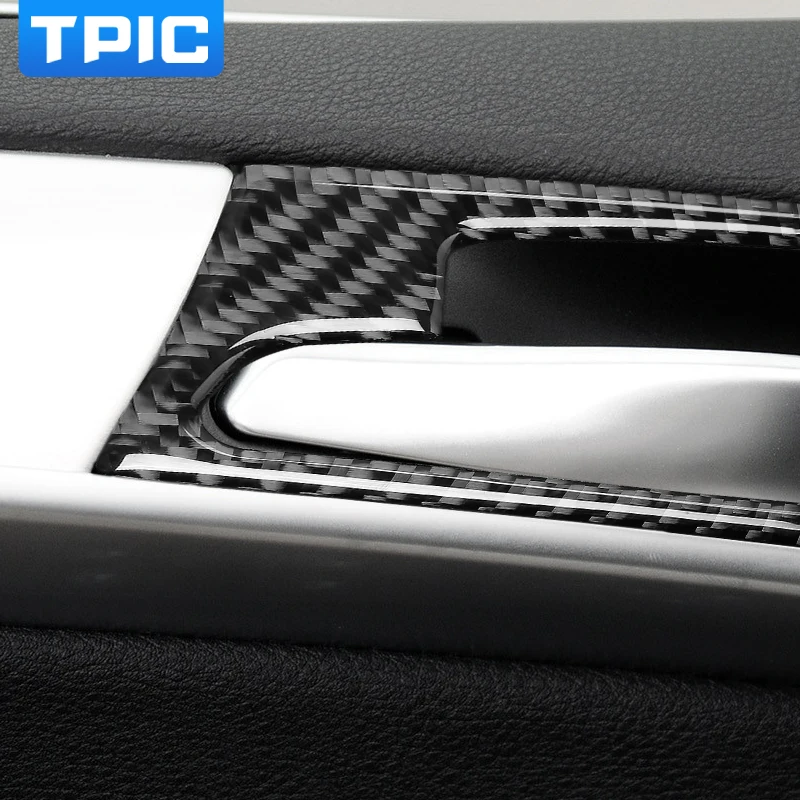 Наклейки на дверь из углеродного волокна для BMW E70 E71 X5 X6 2008 2013 2014|carbon interior trim|carbon fiber