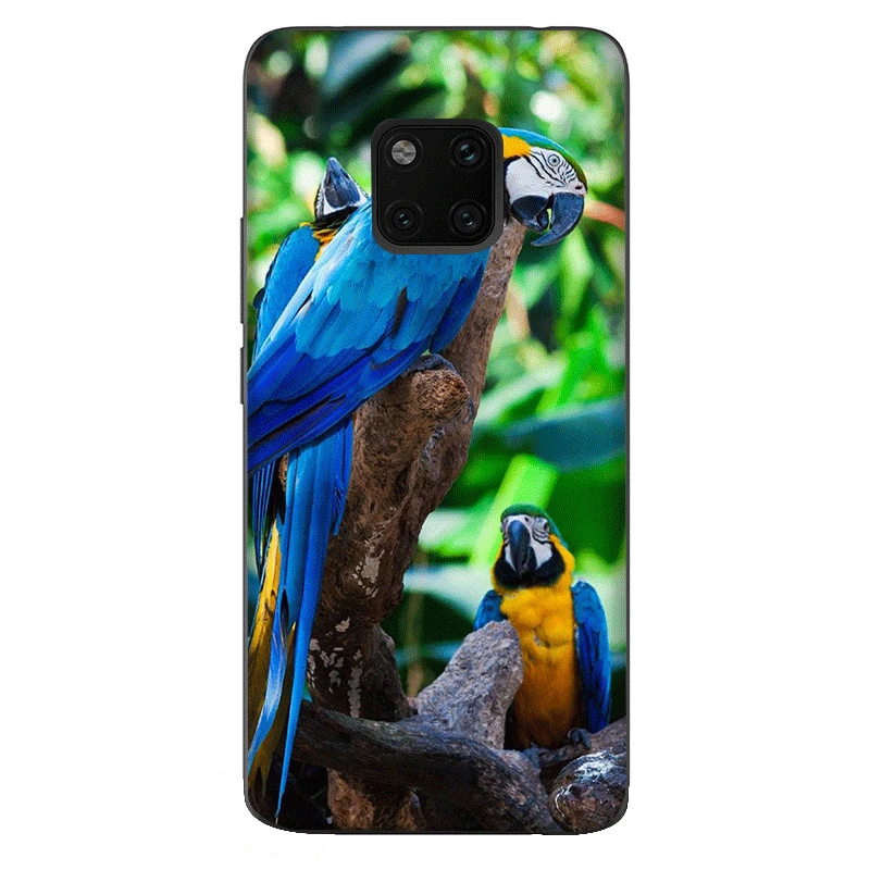 Силиконовый ТПУ чехол для телефона Huawei Nova 2i 3 3i Mate 10 20 Pro Lite Y6 Y5 Prime 2017 2018 животное