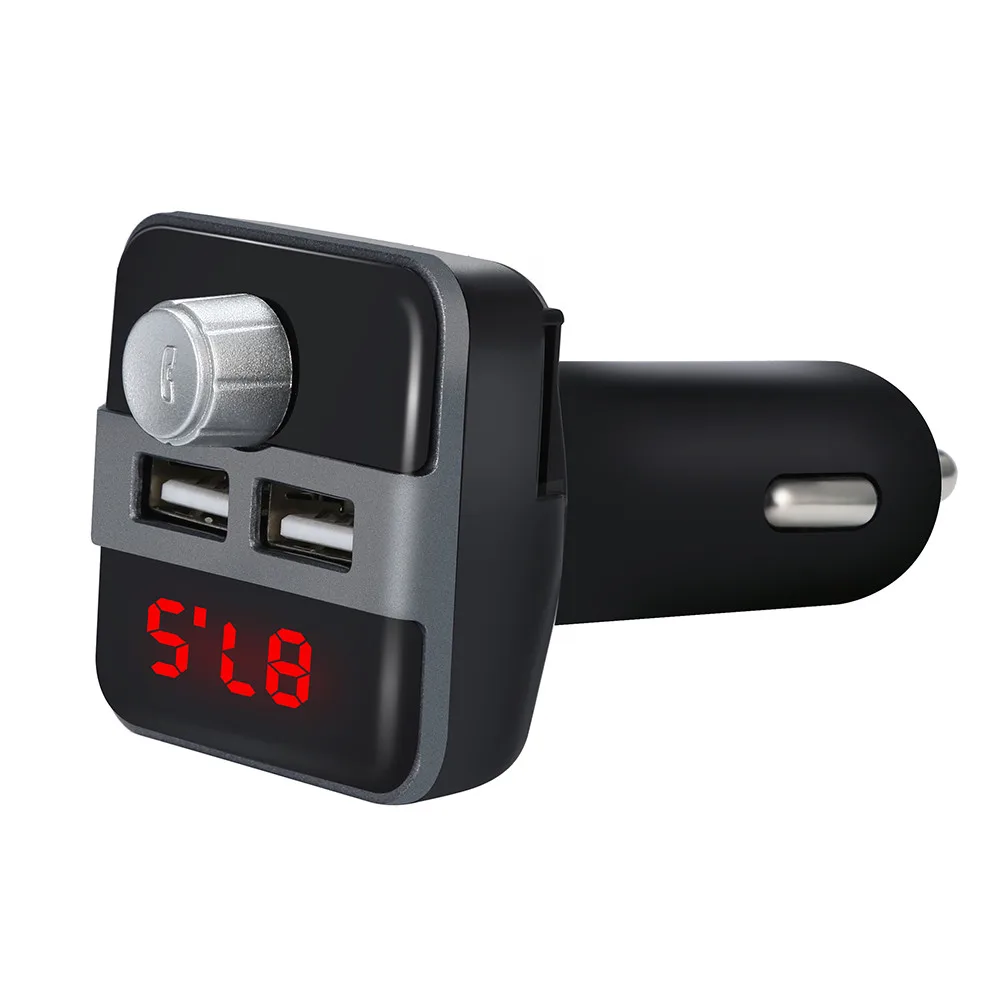 Автомобильный комплект Usb Tf Sd беспроводной Bluetooth 2 громкой связи ЖК-дисплей