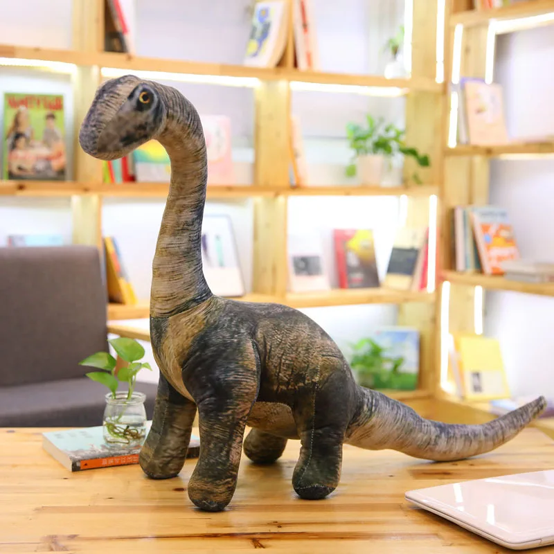Jurassic World Dinosaur Plush Toys Simulation T-rex/Seismosaurus/Stegosaurus/Spinosaurus Kids Animal Doll | Игрушки и хобби
