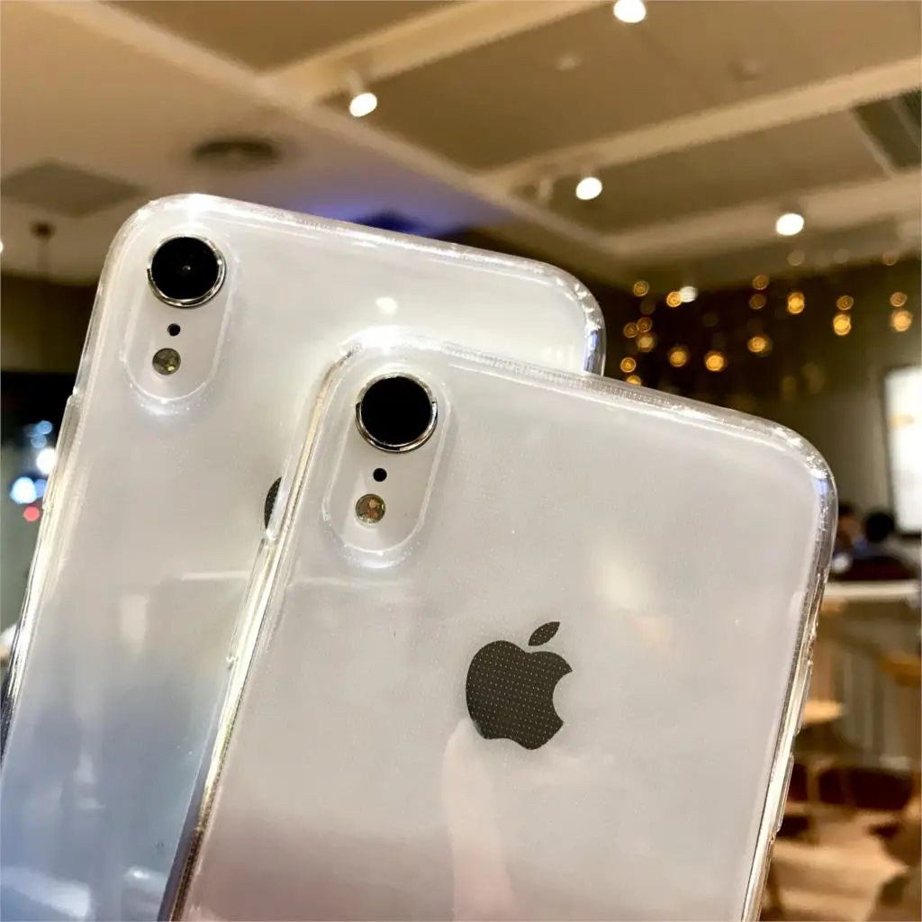 Ультратонкий Прозрачный Силикон ТПЭ градиентный чехол для iphone XR SE 5 5S 6 S 7 8 Plus X XS
