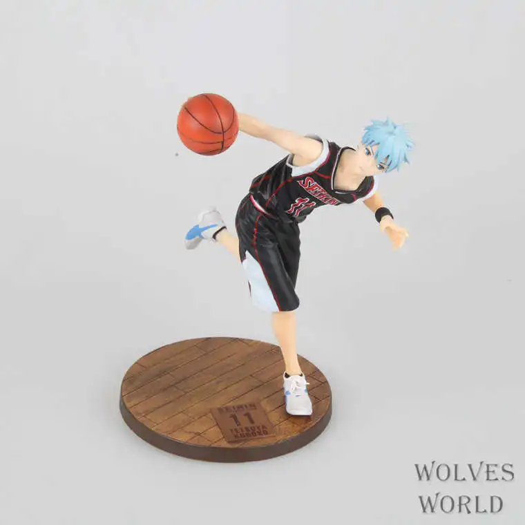 Huong аниме Куроко Баскетбол 18 см Tetsuya Kuroko ПВХ фигурка Коллекционная модель игрушки