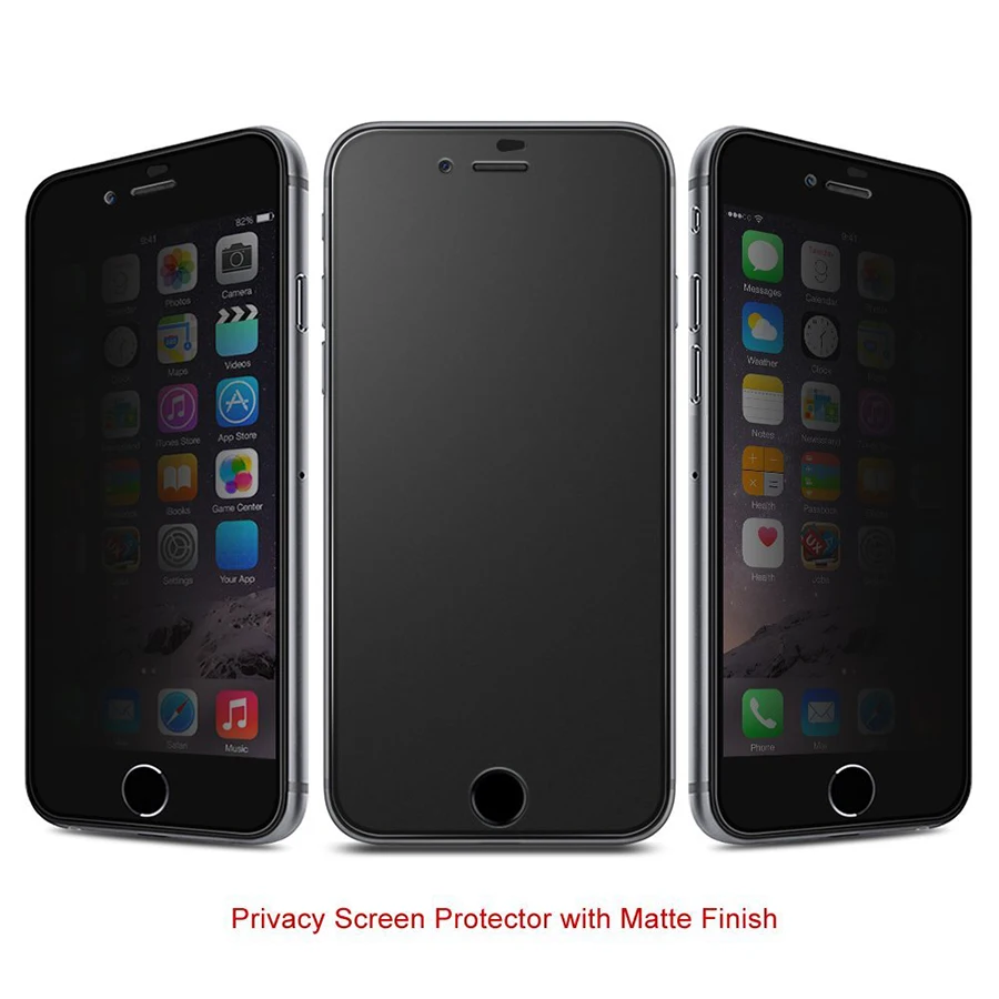 Анти шпион матовый конфиденциальности полное покрытие для iPhone 8 7 Plus защита