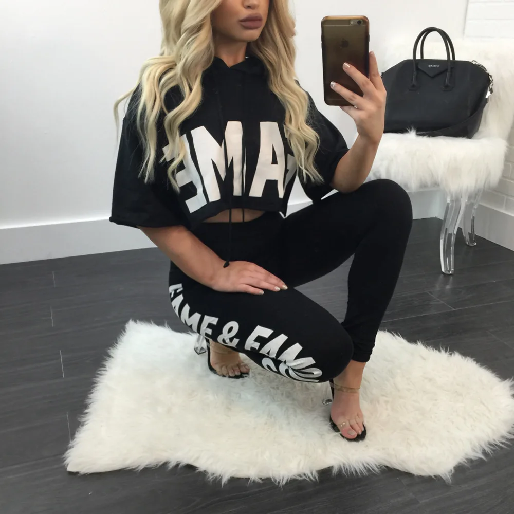 Best recommend women outfit summer style rompers jumpsuit letter print bodysuit overalls L6824 |