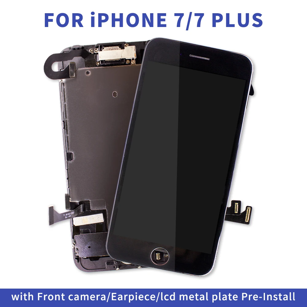 Белый/черный ЖК дисплей полный комплект для iPhone 6 7 Plus и дигитайзер полная сборка 8