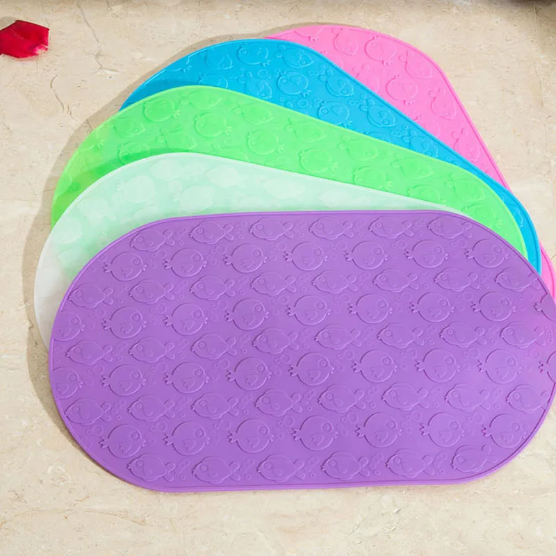 

Baby Bathtub Holder Anti-slip Bed Baby Shower silicone Cushion Cartoon Bath Mat Newborn Baby Shower Nets Bath Pad
