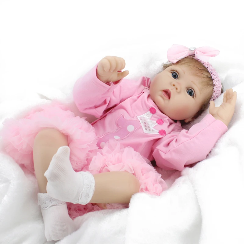 22 дюймовый Кукла Реборн Debbi в розовом ободочке Купить куклу reborn|baby reborn dolls|reborn
