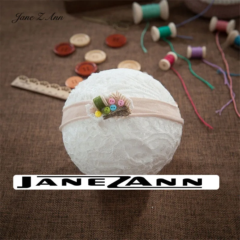Jane Z Ann Новорожденный ребенок швейная тематическая коробка для хранения маленький размер, зауженная Талия комбинированный набор студия креативная Фотография реквизит