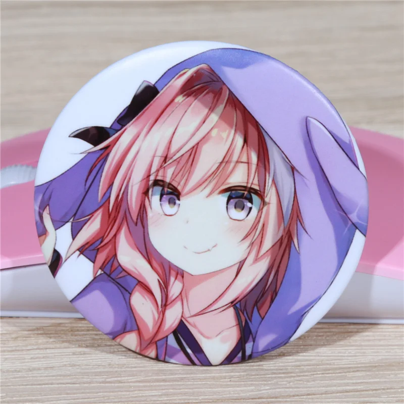 FFFPIN 5 8 см брошь в японском стиле Fate Astolfo мальчик девочка милая круглая булавка