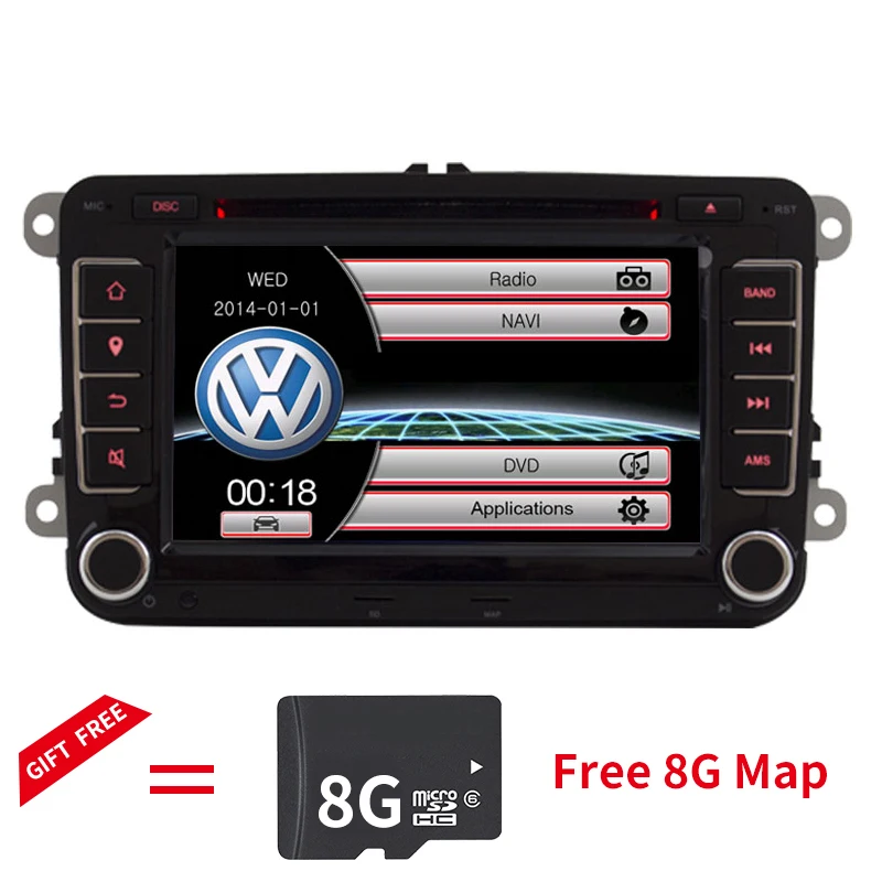 7 &quotемкостный сенсорный экран автомобильный DVD GPS встроенный автобус Can