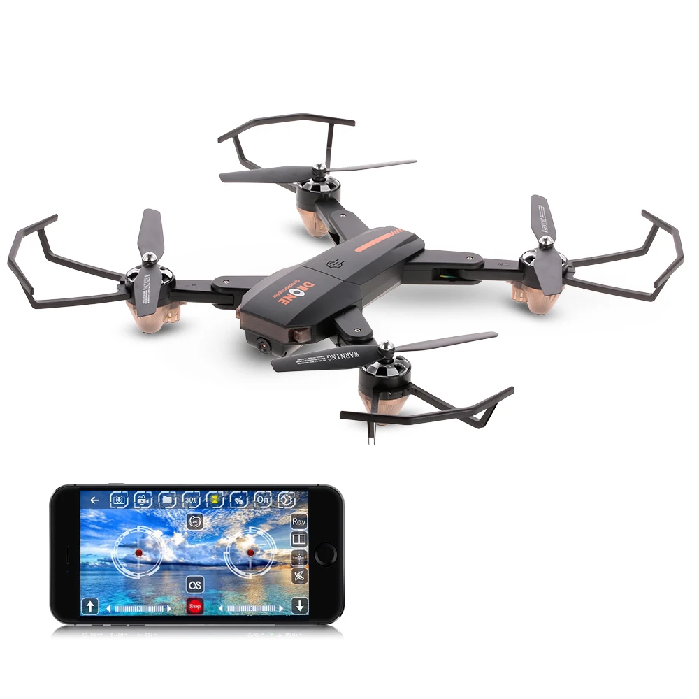 Складной Дрон с камерой 0 3 МП Z816W Wi-Fi FPV удержание высоты управление приложением
