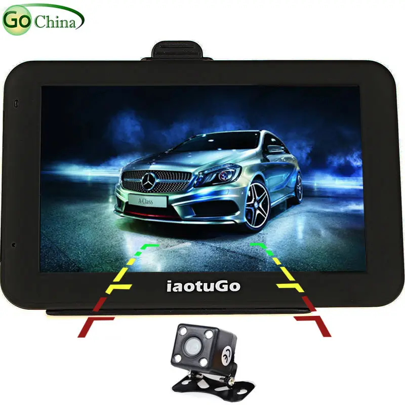 IaotuGo 5 &quotAndroid емкостный Автомобильный GPS навигатор + задняя камера парковочная