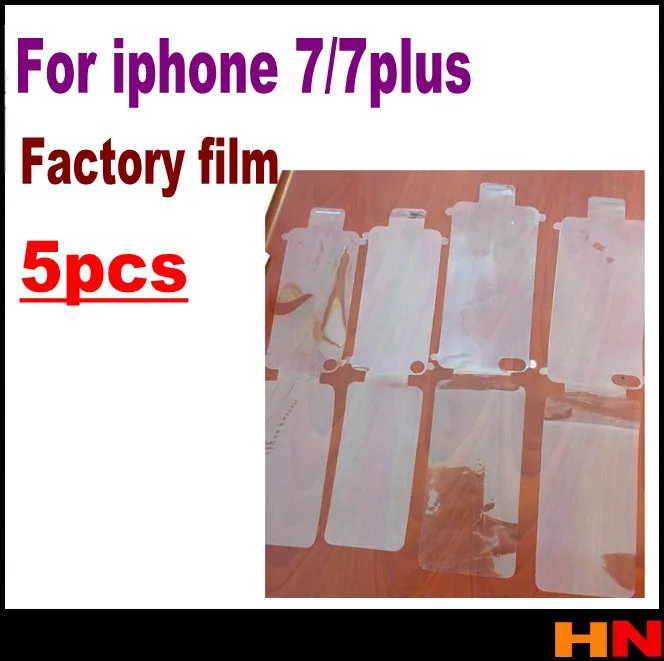 5 шт. защитная пленка Заводская для iPhone 7 7g plus дюймов Защитная экрана Guar|screen