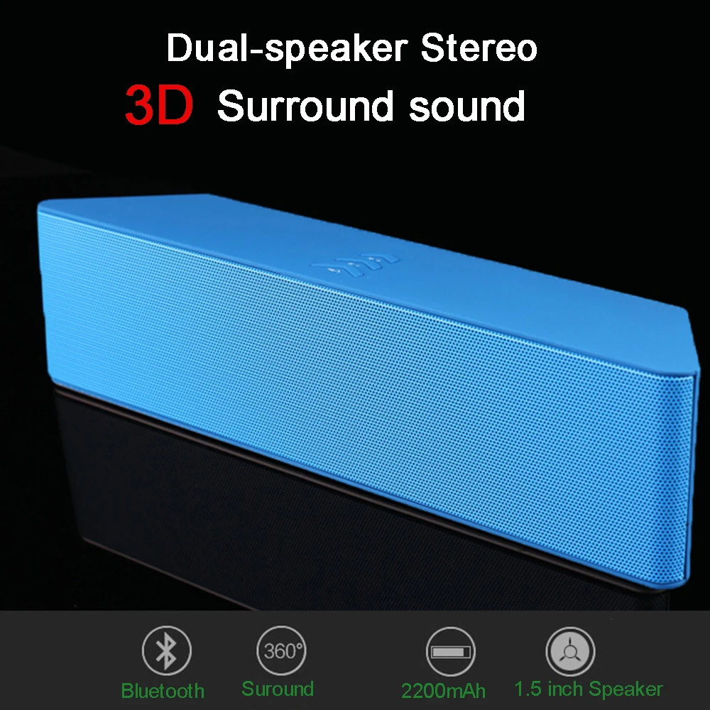 6 Вт Bluetooth Колонки для компьютера Altavoz ducha Caixa де сом Колонка Усилители с Радио FM