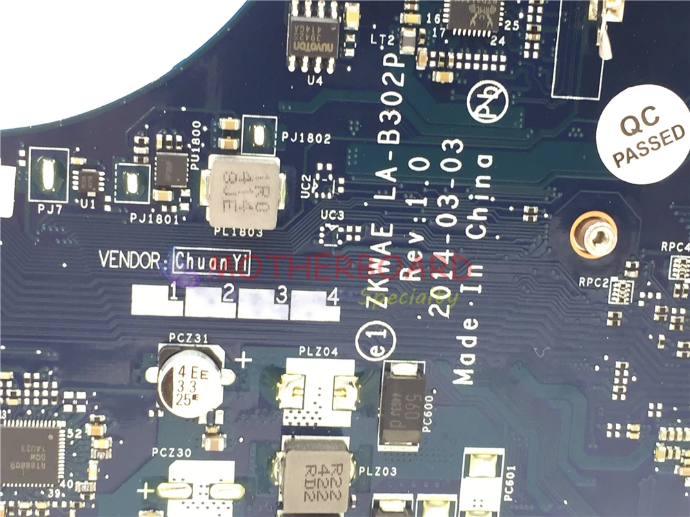 Vieruodis для ноутбука Toshiba Satellite C55D-B материнская плата с зеркальным процессором