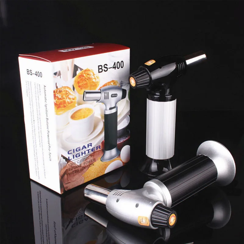 Новая мода пламя зажигалки Blow Torch огнемет ветрозащитный Creme Brulee кулинарные бутан