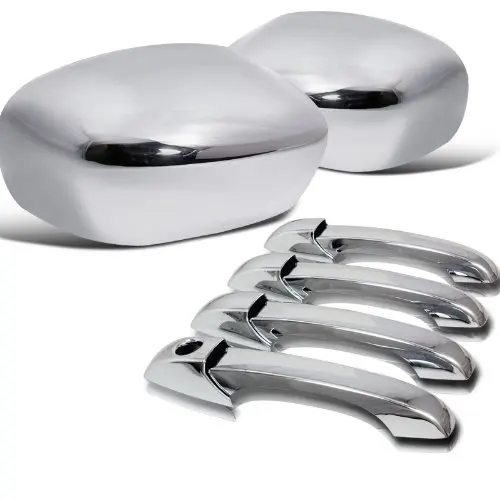 Chrome Door Handle +chrome Mirror Cover for 05-10 Chrysler 300 300c limited touring/ hemi/ SRT8 Dodge Magnum 05-08 | Автомобили и