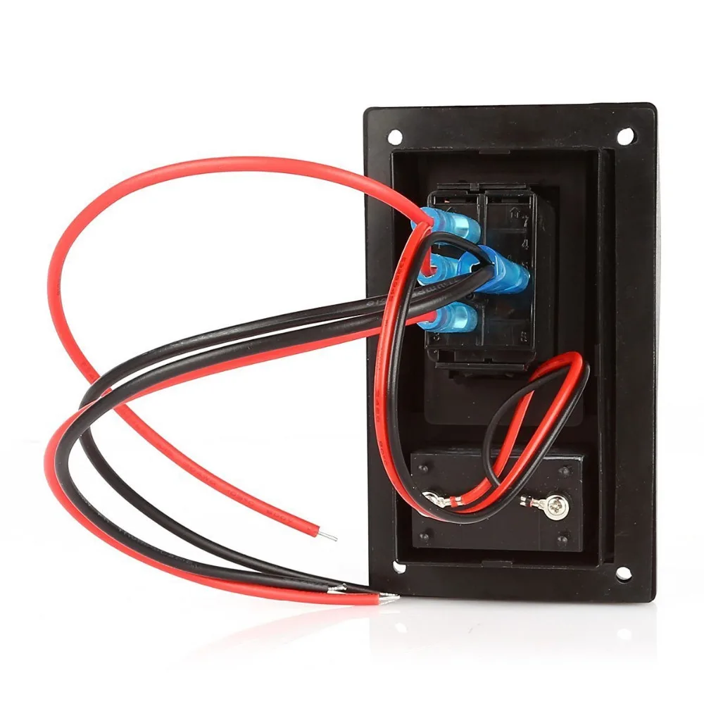 Вольтметр тестовая панель клавишный переключатель вкл. ВЫКЛ. для морской лодки Rv