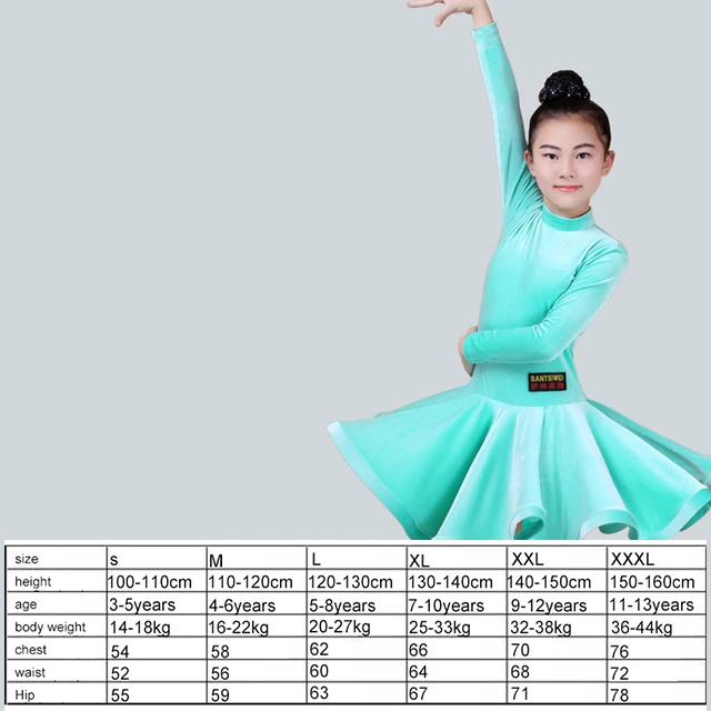 style 8 Леопардовое сценическое платье для девочек; одежда для латинских танцев; Детские платья яркого цвета с блестками для латинских танцев и сальсы; танцевальные костюмы для самбы - Цвет: style 8