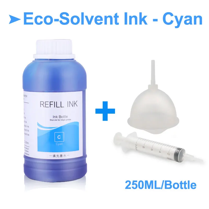 250 мл/бутылка эко-сольвентные чернила для Epson L210 L355 L366 L382 L385 L420 L800 L805 L1800 R2000 R3000 1390 1400 1500W чернила для принтера