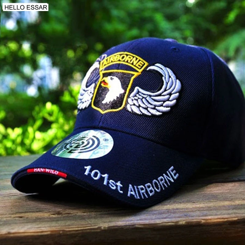 

NEW Baseball Cap Men Women Snapback Fitted Air Force US 101 Airborne Golf Sports Hat Cap Outdoors Travel Trucker Hats C1159