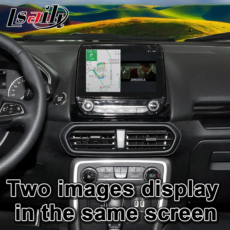 Lsailt Android 9 0 навигация мультимедийный видео интерфейс для 2016 20 лет Ford Ecosport SYNC3