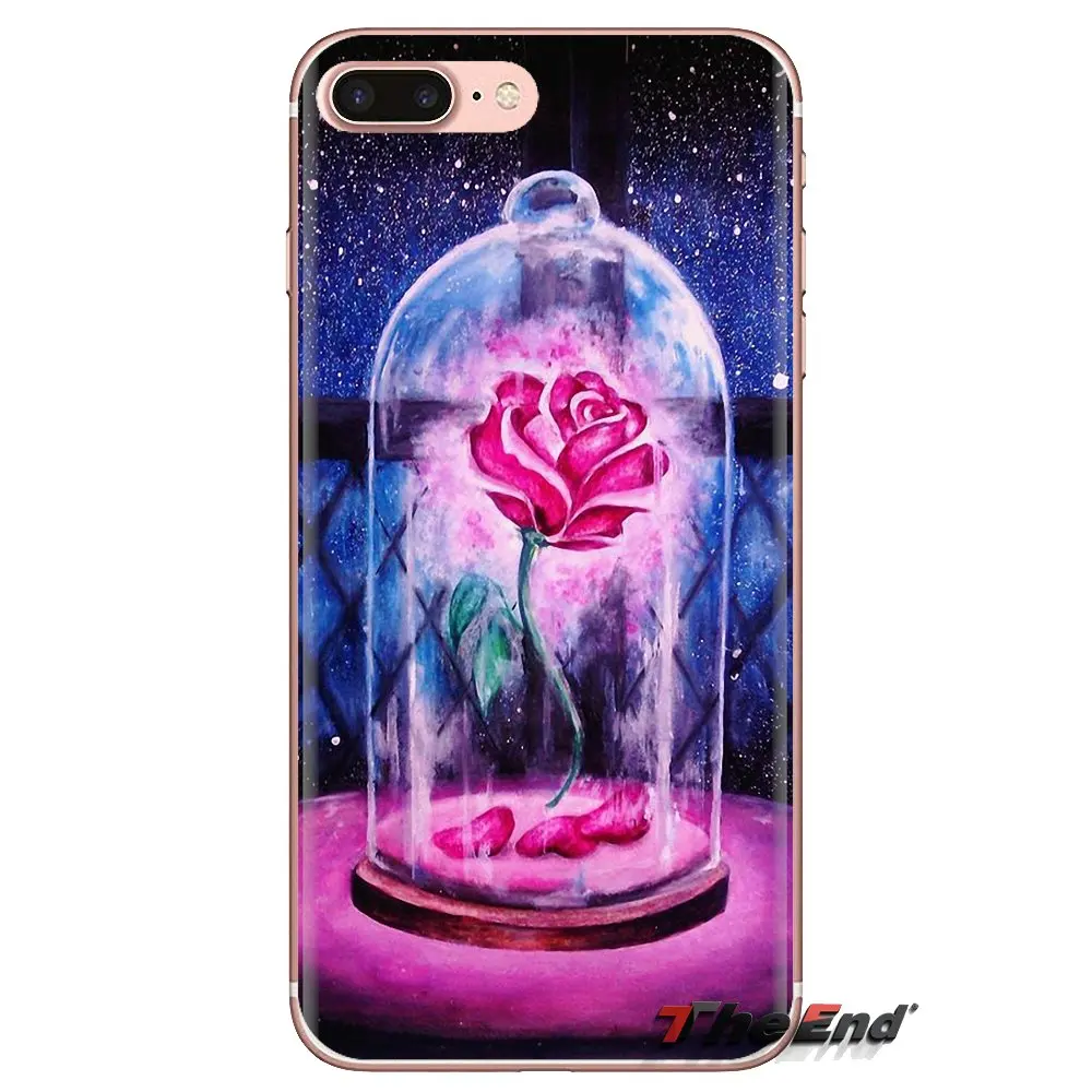 Belle Beauty and the Beast Rose Art For Samsung Galaxy J1 J2 J3 J4 J5 J6 J7 J8 Plus 2018 Prime 2015 2016 2017 Phone Housing Case |