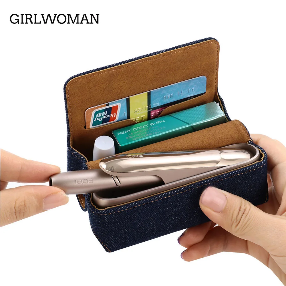 Модный новый флип кошелек Girlwoman чехол для IQOS 3 защитный аксессуары