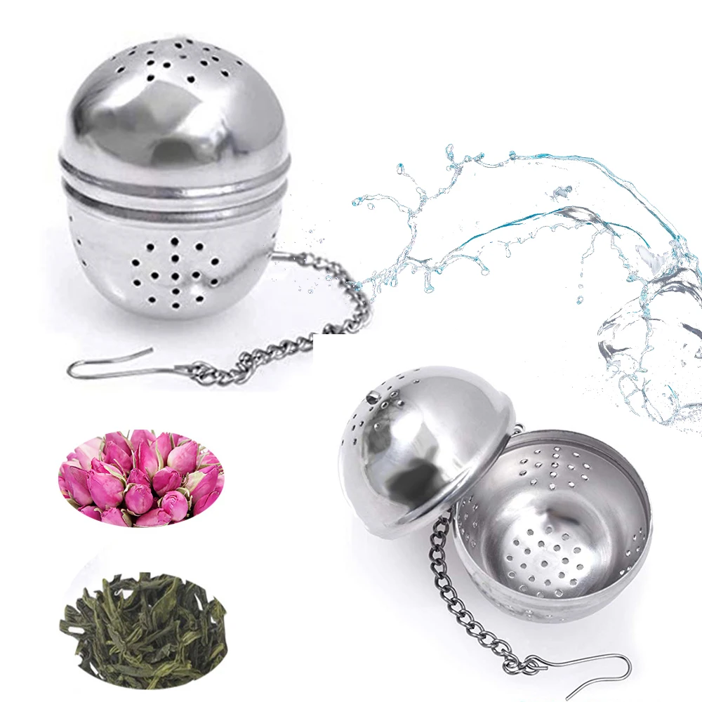 2 шт./лот Нержавеющая сталь фильтр для чая повторного использования мелкая сетка
