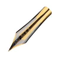 4pcs lot apply jinhao baoer fountain pen universal design writing pens large nib 18k gold tip 0 7mm bent 0 5 straight nib