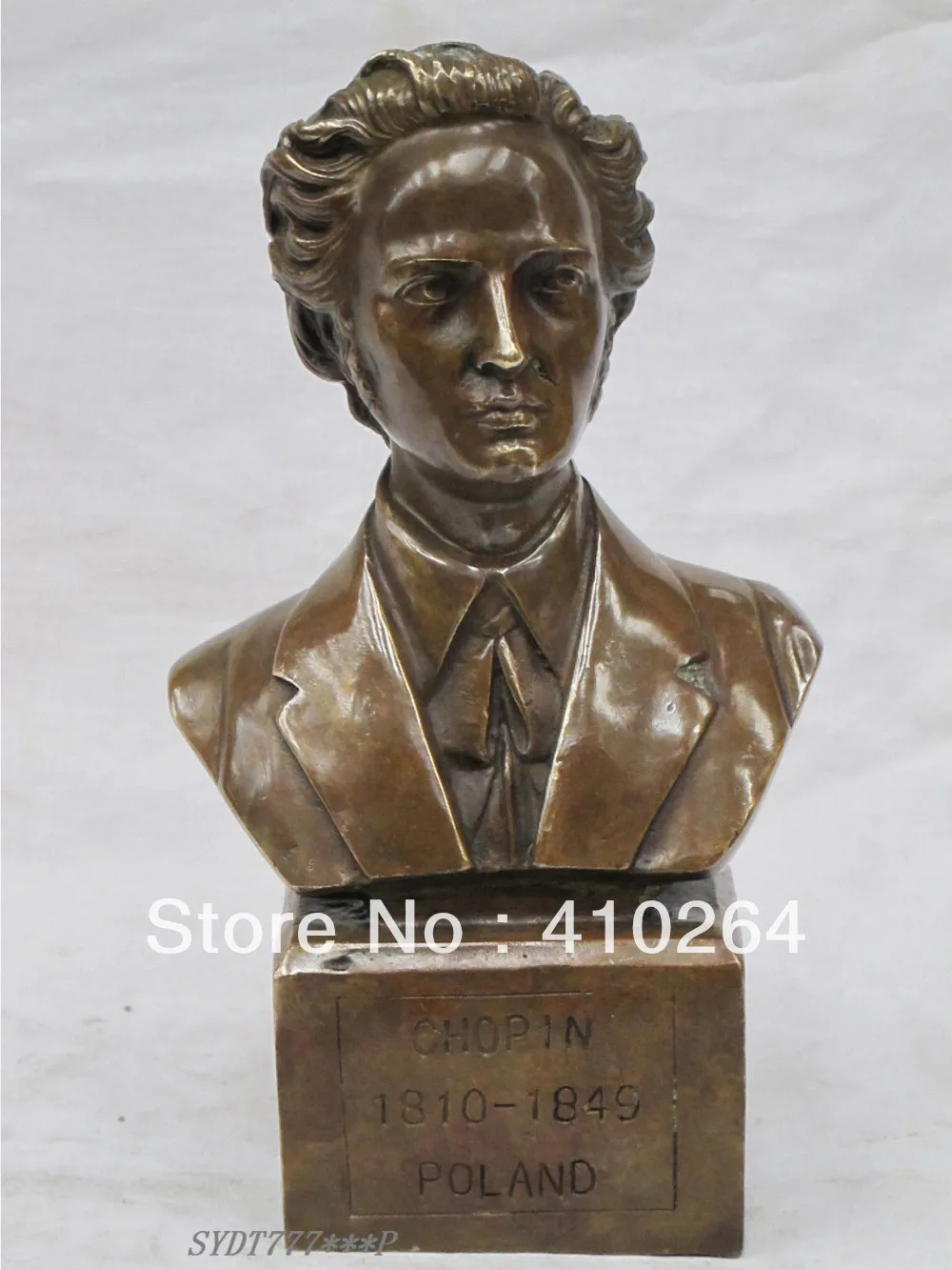 Хорошая скидка] Бесплатная доставка 9 &quotЗападная ХУДОЖЕСТВЕННАЯ Бронзовая