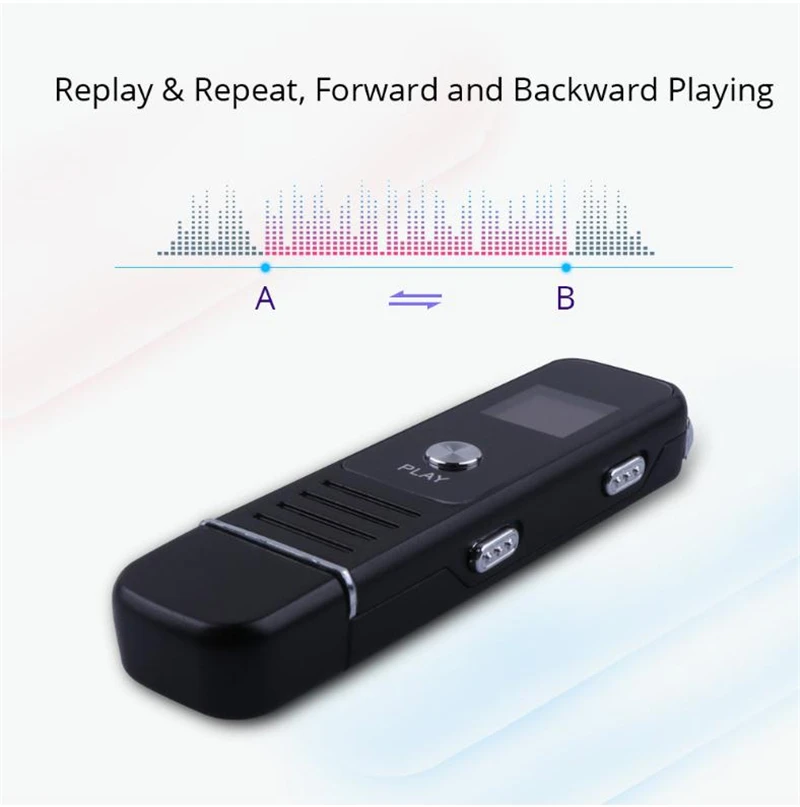 64G/32G/16G/8G Мини зарядка через usb голос Регистраторы Запись Диктофон стерео Dynamc