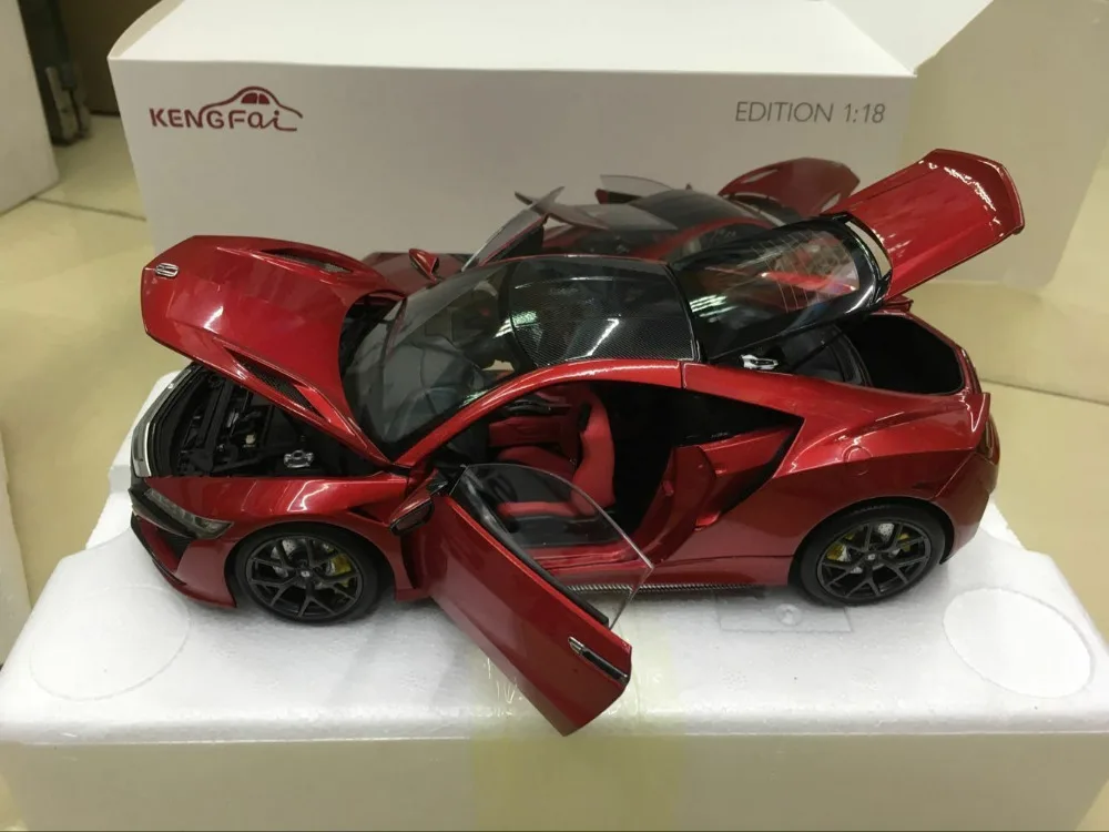 

KengFai Honda NSX Red Edition 1:18 Scale Die-Cast Model Car 4 Door Open
