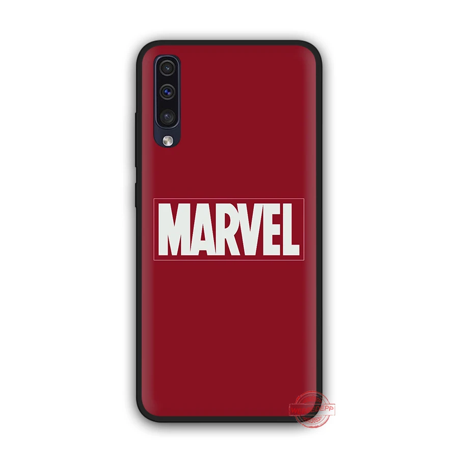 2 WEBBEDEPP класса люкс с логотипом комиксов Marvel мягкий чехол для телефона для samsung A50s A40s A30s A20s A10s A60 A70 M10 M20 M30 M40 чехол s - Цвет: 2