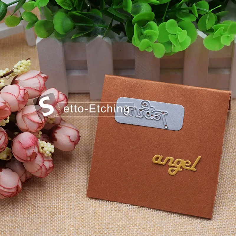 3 шт./компл. металлические штампы с английскими буквами для высечки сделай сам