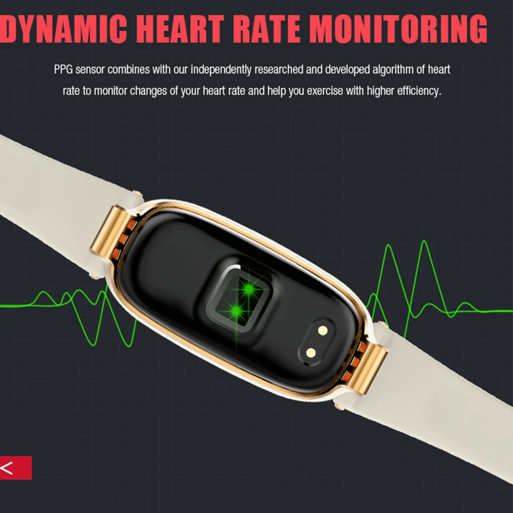 ZUCOOR Смарт Браслет Фитнес браслет RB88 с импульсным монитор Smartband IP67