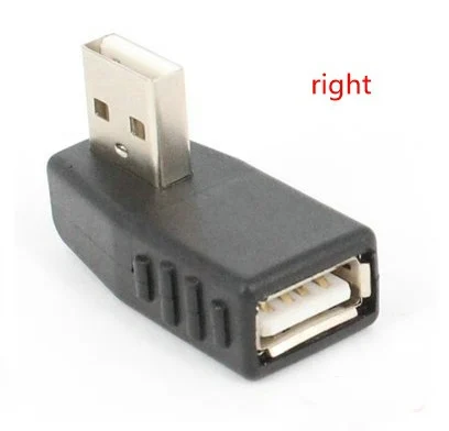 90 degree Right angle USB2.0 AM TO AF connector | Компьютеры и офис