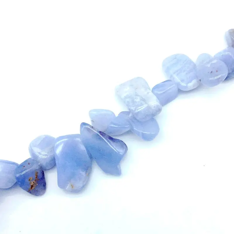 Бусины из натурального камня нерегулярные самородки 8-12 мм боковые просверленные