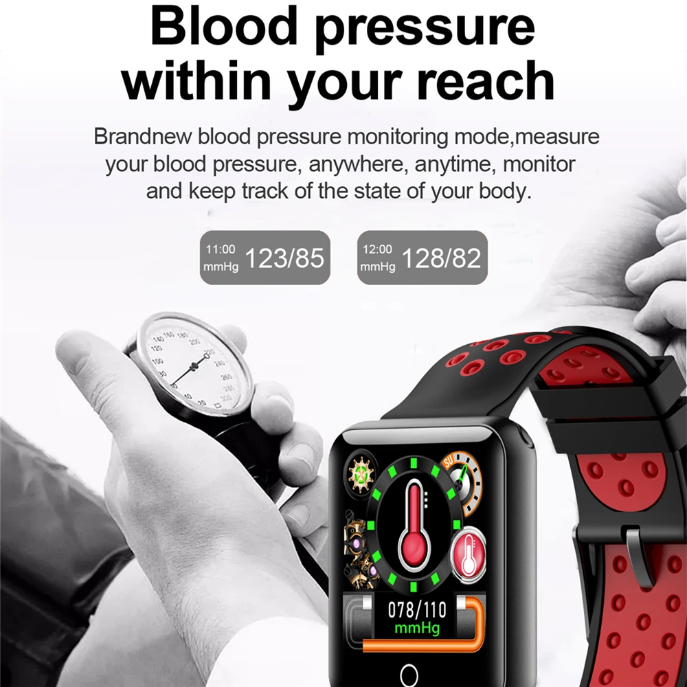 Smart Браслет Watch Sport сердечного ритма крови Давление мониторинг активности Фитнес